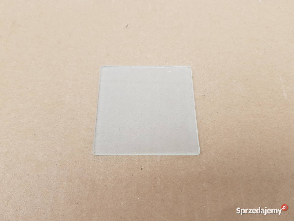 Szkło ochronne do lampki lampy płaskie KWADRAT Abażury i klosze Warszawa