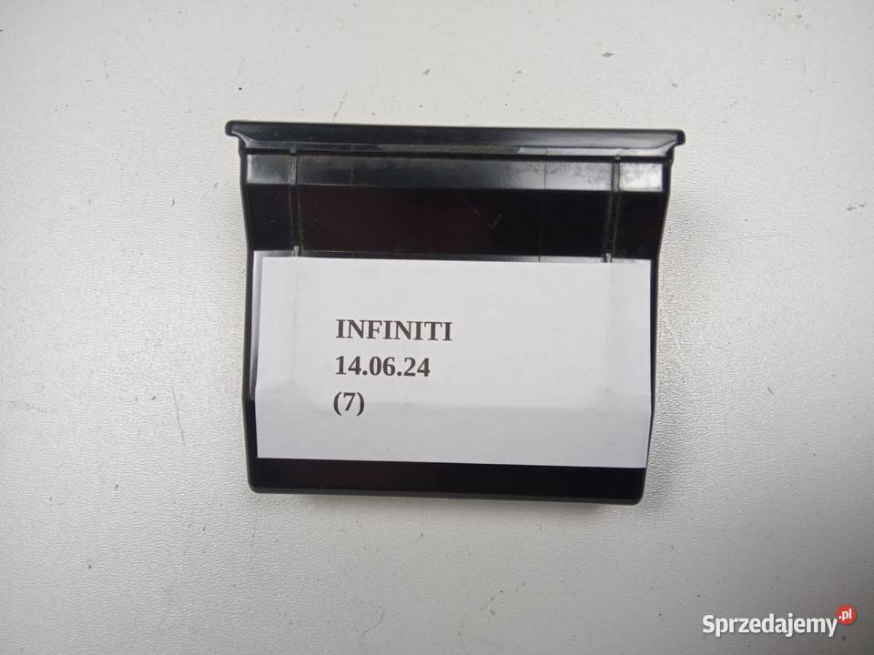 WKŁAD POPIELNICZKA SCHOWEK INFINITI QX70 FX30 osobowe