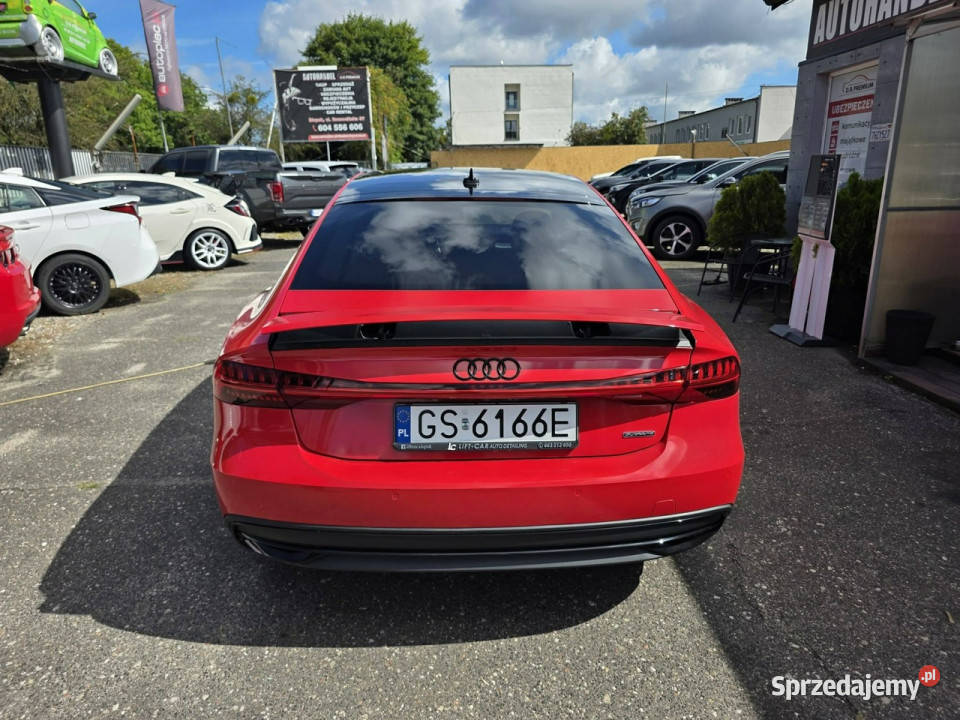 Audi A7 Sportback 30 TDI 286 Quattro kamery 360 Zarejestrowany w Polsce Słupsk