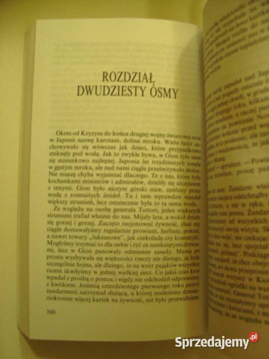 Wyznania gejszy Arthur Golden Łódź sprzedam