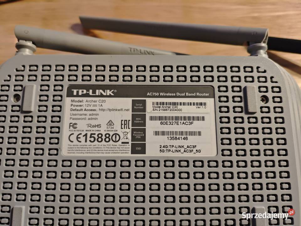 Routery 2 Archer c20 i TPLink to wr841n Internet i komunikacja