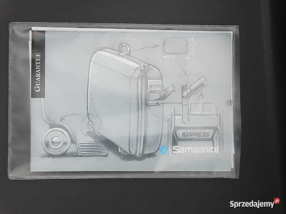 Duża walizka twarda Samsonite Retro Vintage Stan Torby, plecaki i walizki