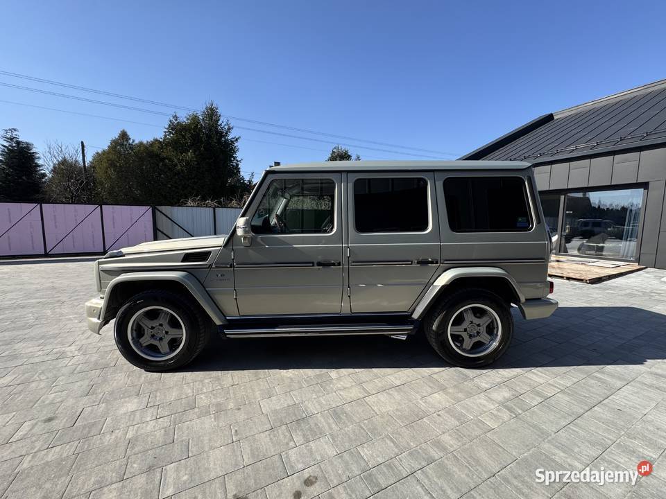 Mercedes G55 AMG Stan Kolekcjonerski Kompressor komputer pokładowy Łódź sprzedam