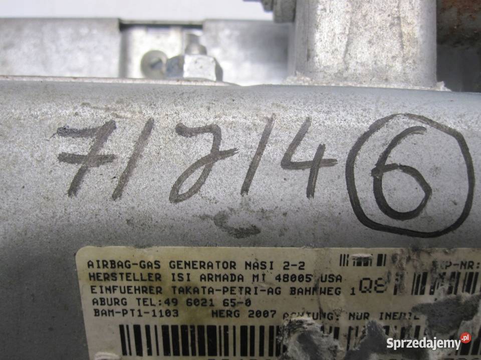 MERCEDES W204 07r AIRBAG poduszka kolanowa Poduszki powietrzne Kielce