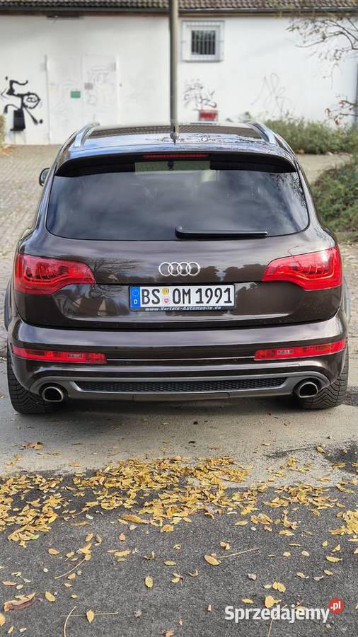 Audi q7 sline 2012 kujawsko-pomorskie Czernikowo sprzedam