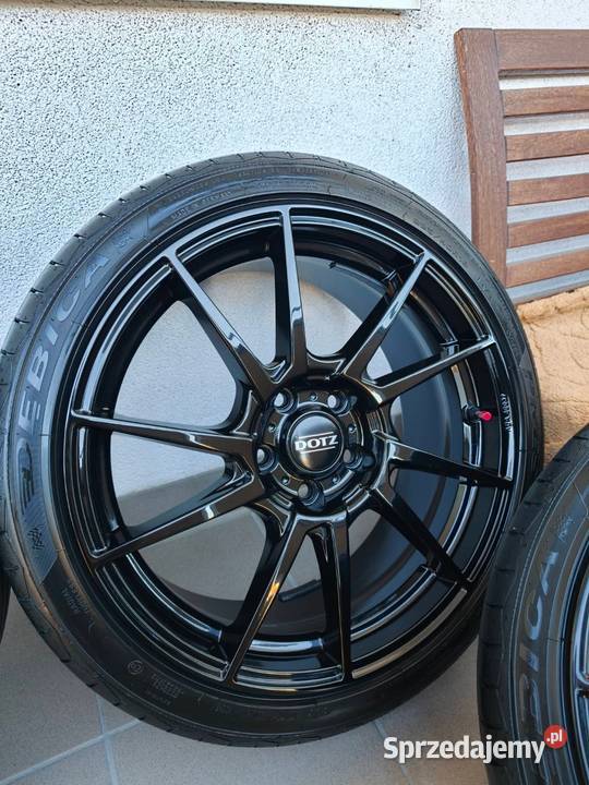 Felgi to R18 DOTZ Kendo Black z oponami Kolonowskie