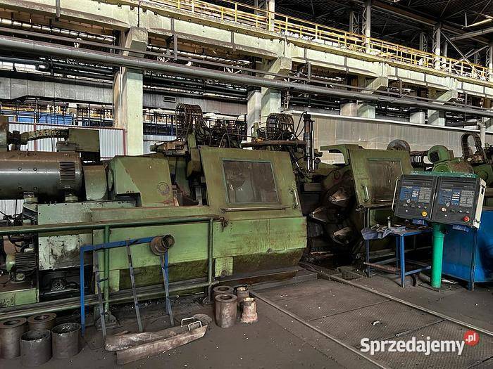 Tokarka do zestawów kołowych CNC Rafamet UDA 112 Produkcja śląskie Tarnowskie Góry