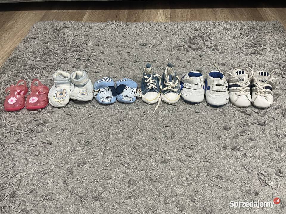 Buty niemowlęce 6 sztuk Chełm sprzedam