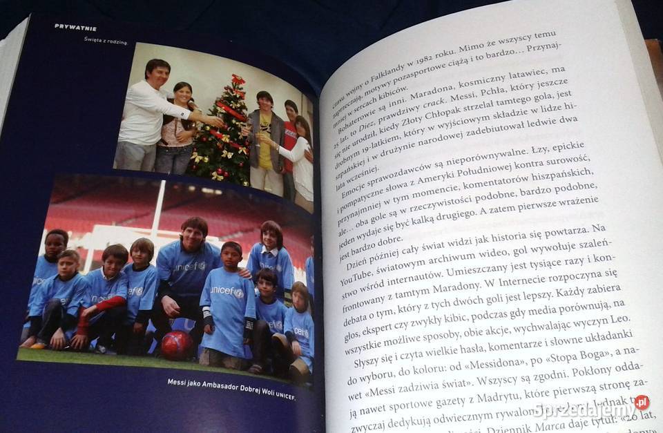 Messi Historia chłopca który stał się legendą Chełm sprzedam