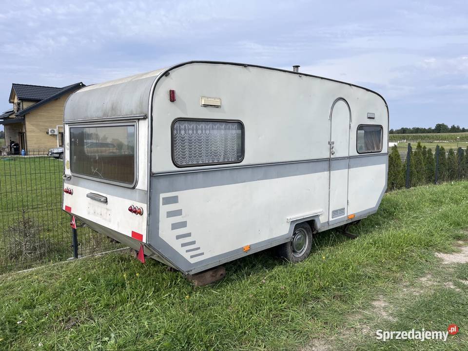 Przyczepa kempingowa oldtimer Przyczepy i naczepy warmińsko-mazurskie
