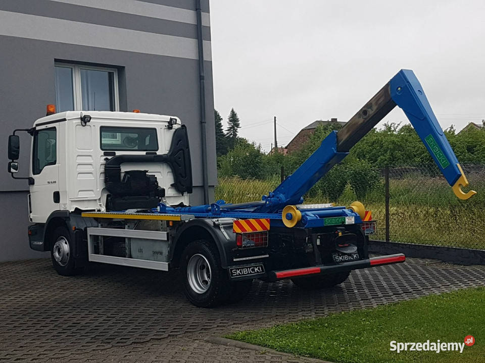 MAN TGL 12220 HAKOWIEC SKIBICKI 4x2 KLIMA DO ABS Poręba