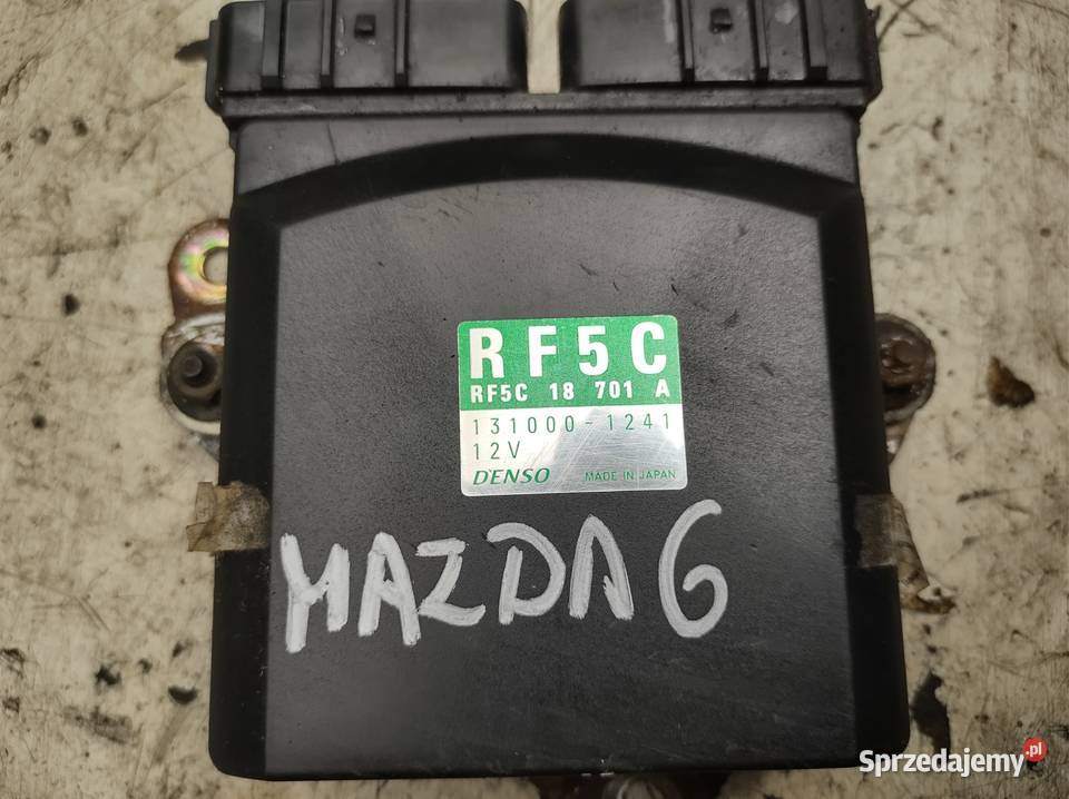 MAZDA 6 20CITD sterownik wtrysków RF5C18701A Układ elektryczny Kielce sprzedam