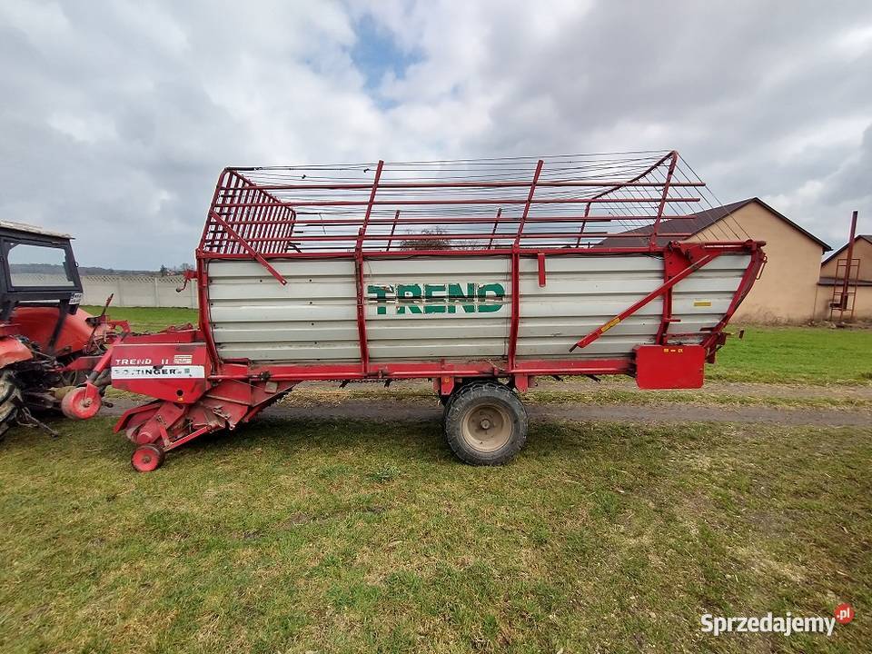Przyczepa samozbierająca Pottinger Trend II Modrzejowice