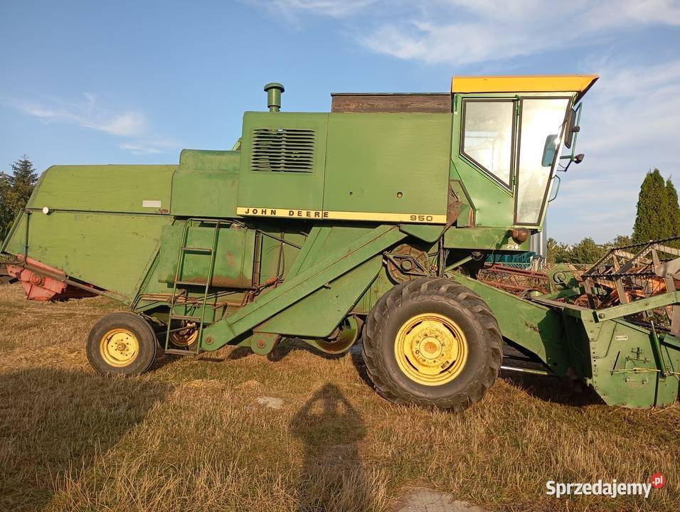 Kombajn John Deere 950 heder 3m Stopnica