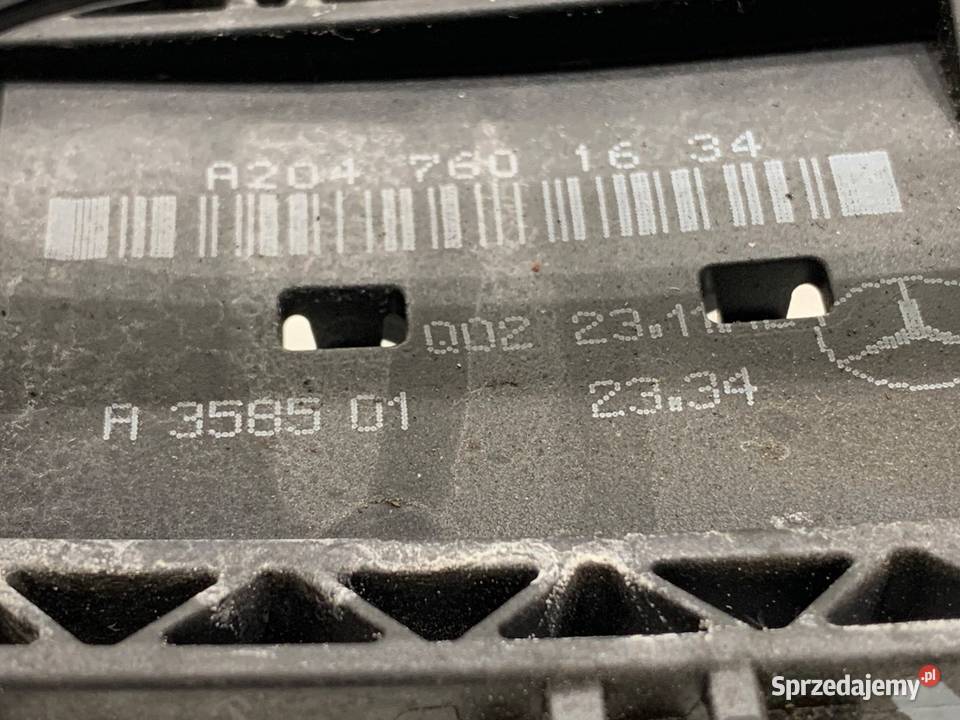 KLAMKA ZEWNĘTRZNA PRAWY TYŁ MERCEDES W176