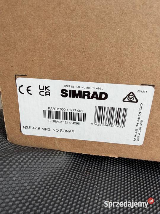 Nawigacja Ploter Simrad NSS416 sprzedam