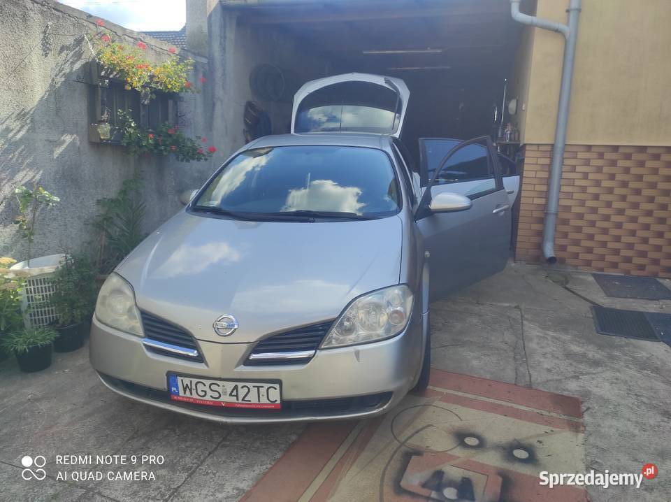 Nissan Primera 19 dCi uszkodzony