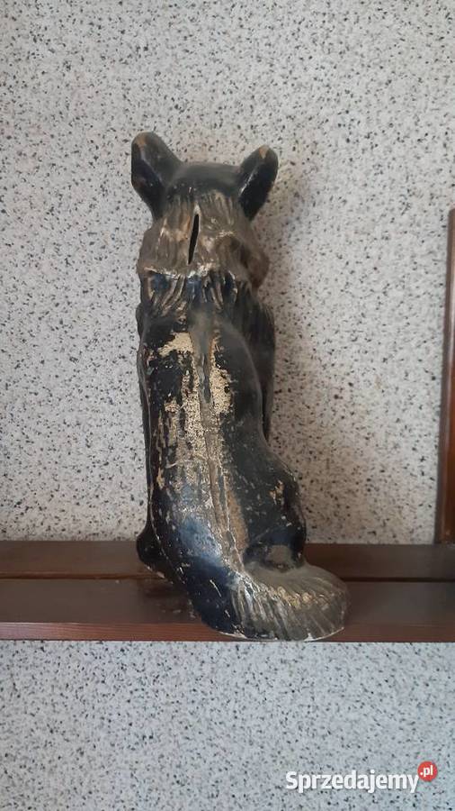 Gliniany pies skarbonka Dom i Ogród pomorskie Gdańsk sprzedam