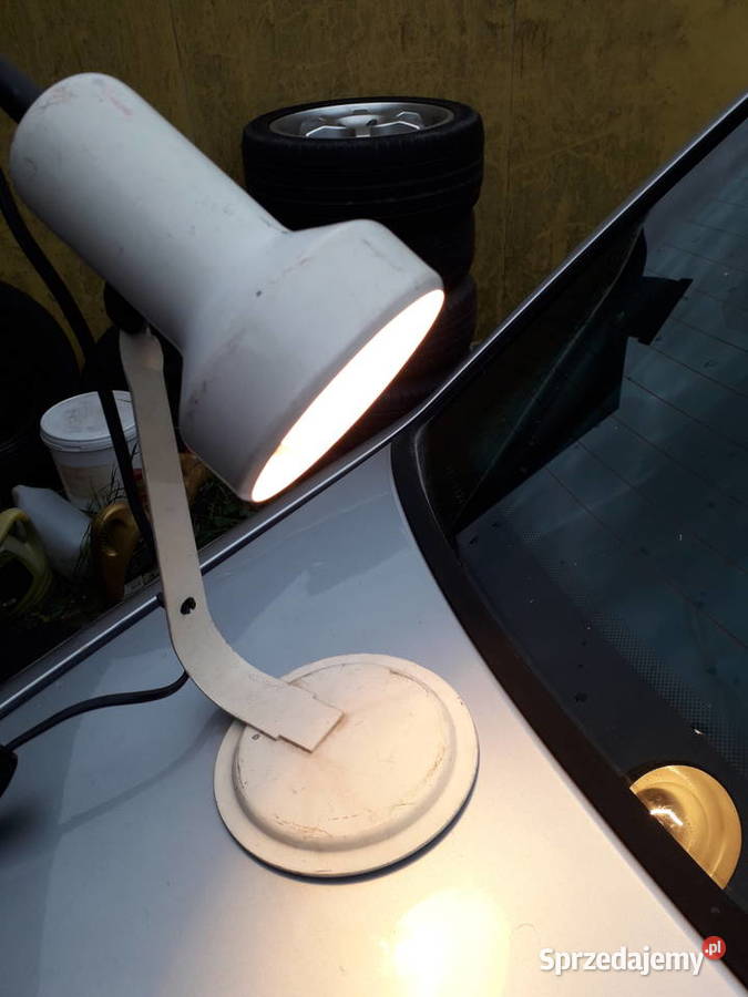 Lampa biurkowa Massive biała Warszawa