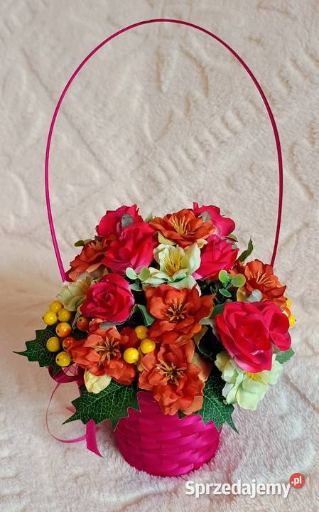 Koszyczki prezentowe Kompozycje kwiatowe Łęgowo