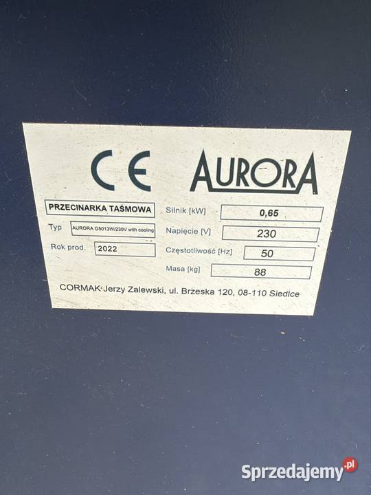 Przecinarka Taśmowa Produkcja Wiśniowa