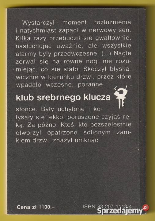KSK ZŁAMANY POKER WŁADYSŁAW SKARBEK 1989 Łódź