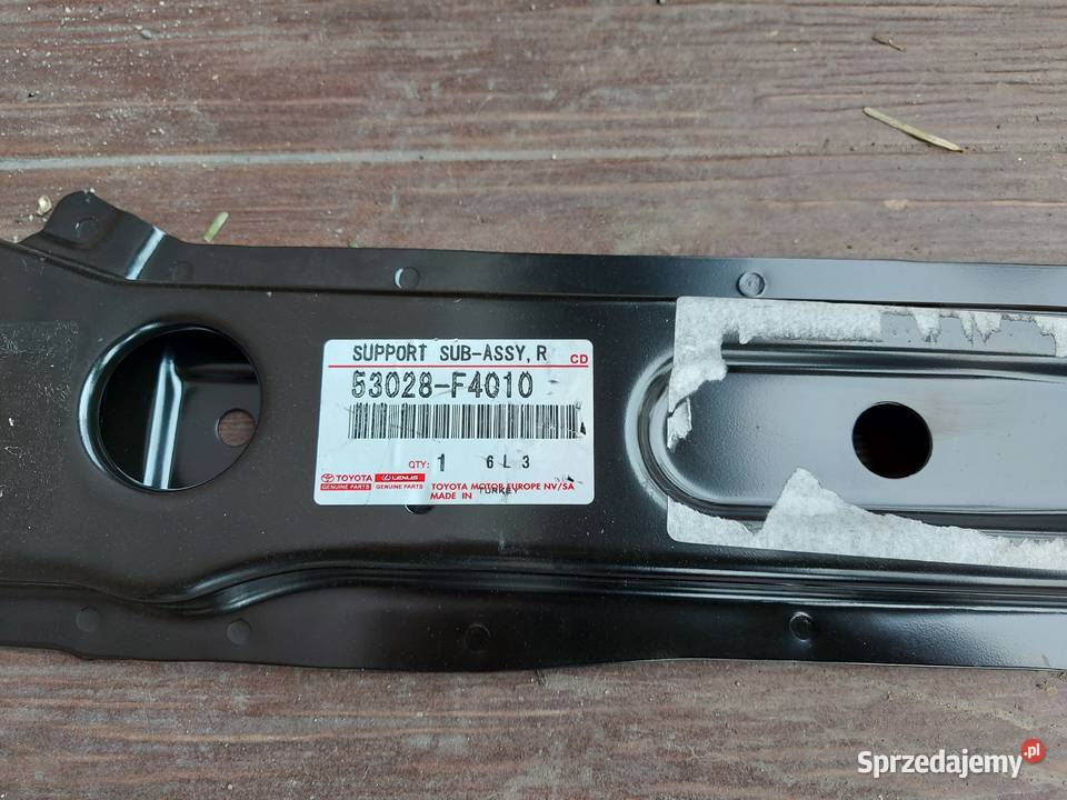 Toyota CHR 2016 BELKA DOLNA wzmocnienie dolne Tychy