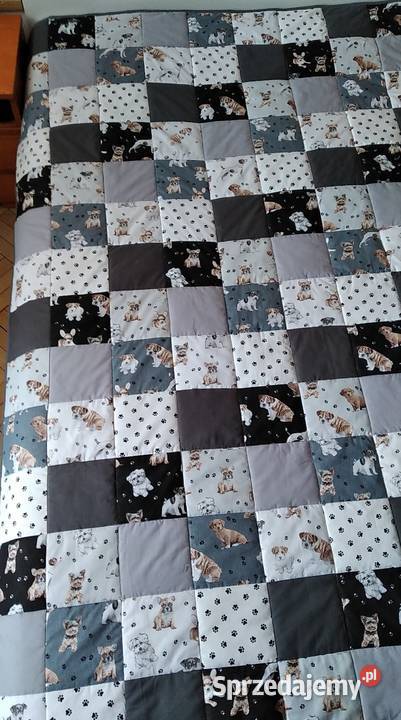 Narzuta patchwork 135200 Szczeniaczki Olsztyn sprzedam
