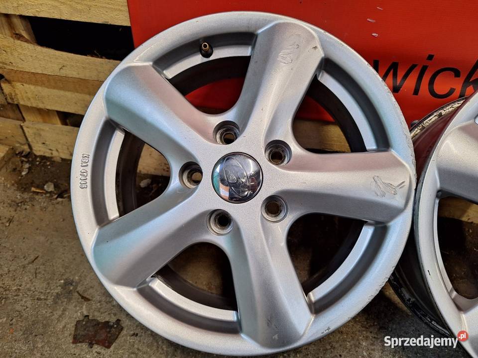 Alufelgi 5x1143 15 ET49 Hyundai ix20 i30 Nissan aluminiowe Choceń