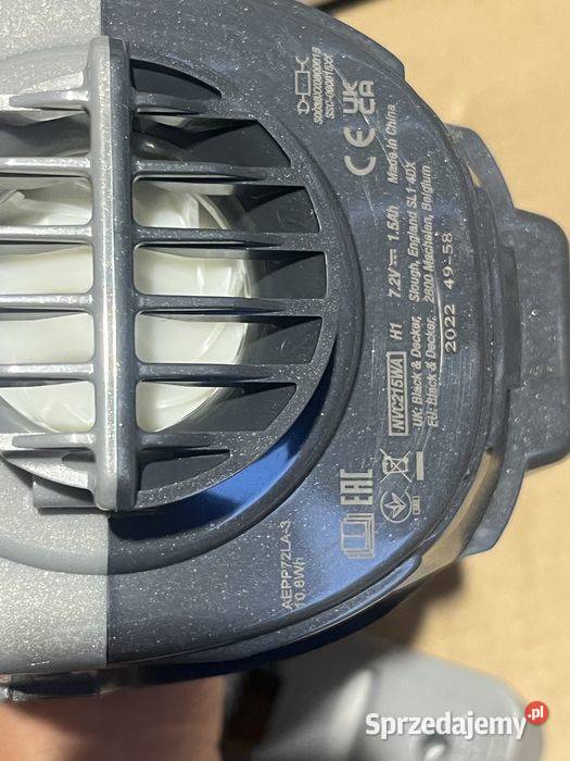 BlackDecker Dustbuster 72V odkurzacz ręczny wielkopolskie Tuliszków