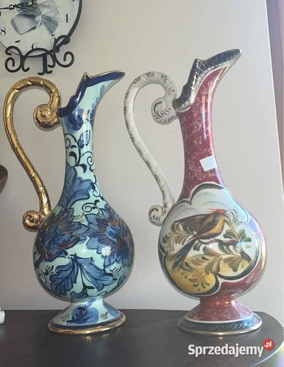 Amfora z ptakiem Wazon Vintage Hubert Bequet pomorskie Gdańsk sprzedam