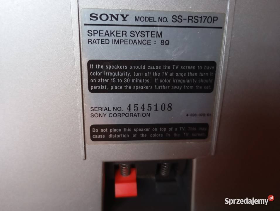 Głośniki SONY Kędzierzyn-Koźle