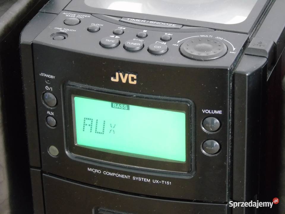 Japońska wieża JVC UXT151 pilot kolumny WYSYŁKA Jasło