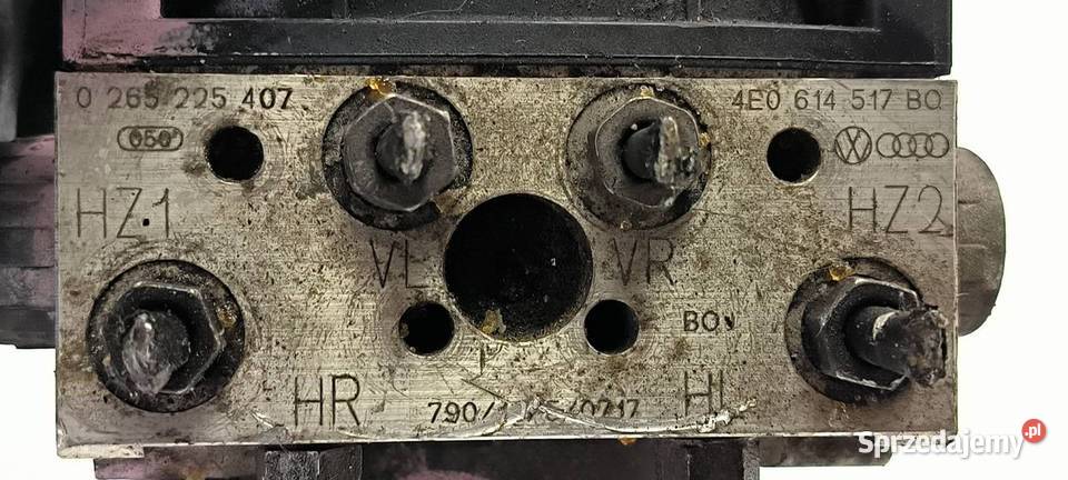 POMPA ABS HAMULCOWA AUDI A8 D3 W12 4E0614517BQ Lipno