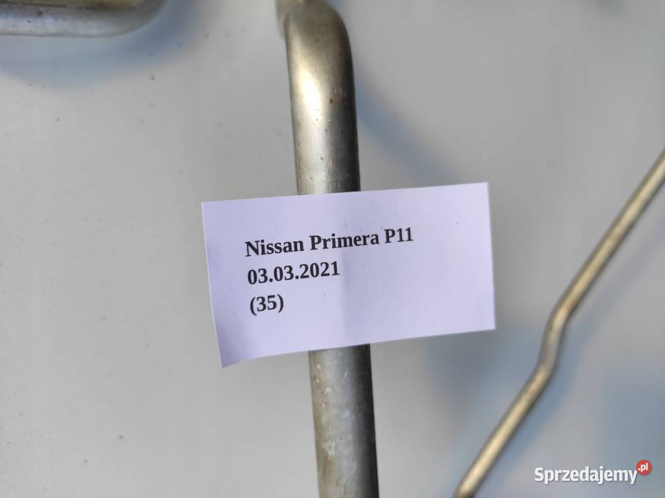 PRZEWODY KLIMATYZACJI NISSAN PRIMERA P11 KOMBI wielkopolskie Nowy Tomyśl