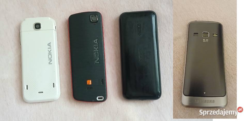 Nokia 3 sztuki i Samsung sprawne CZYTAJ OPIS Puszczykowo