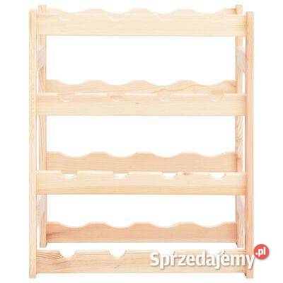 vidaXL Stojak na 16 butelek wina drewno mazowieckie Warszawa