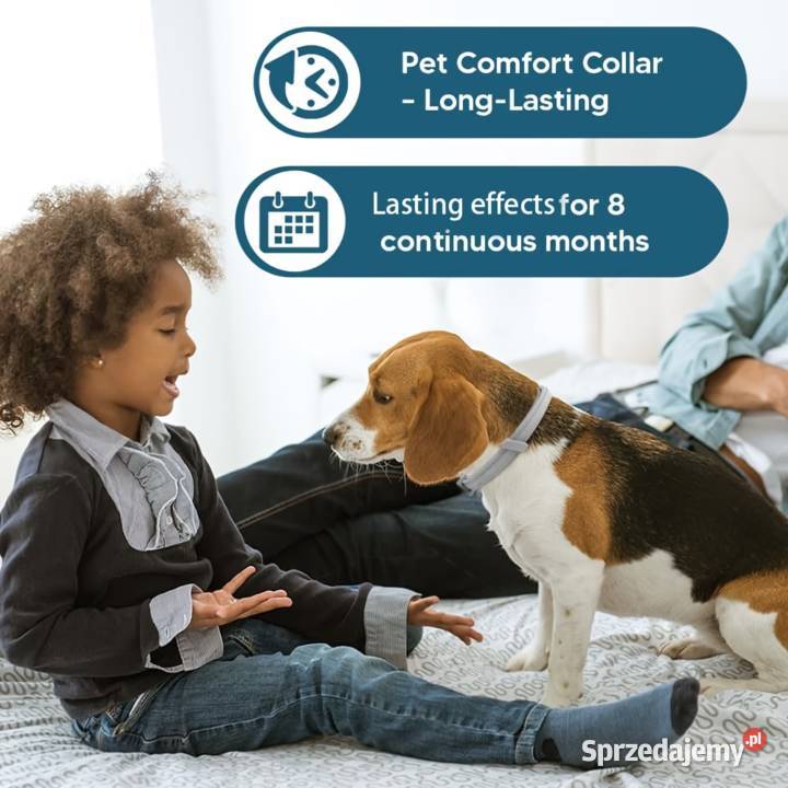 Obroża Przeciw Kleszczom i Pchłom L40Wodoodporna Płock