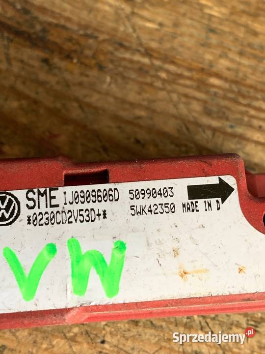 Czujnik uderzenia VW 1J0909606D wielkopolskie Margonin