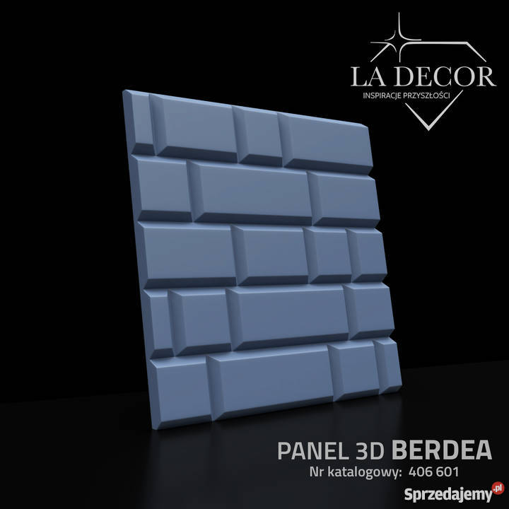 Panele ŚCIENNE 3D PANEL BERDEA Cegła Z FUGĄ Poznań