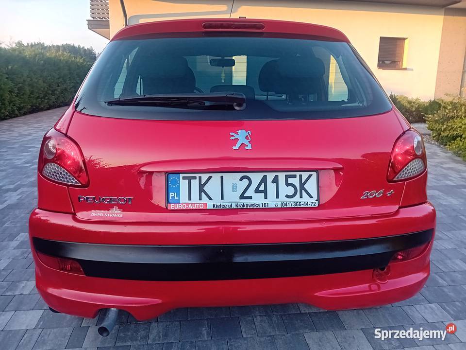 Peugeot 206 Plus 12 Benzyna2010 Ładnie Utrzymany 60KM Morawica
