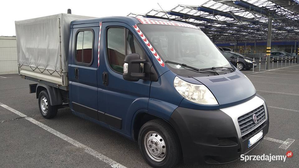 FIAT DUCATO PLANDEKA 7 OSÓB KLIMA Szczecin sprzedam