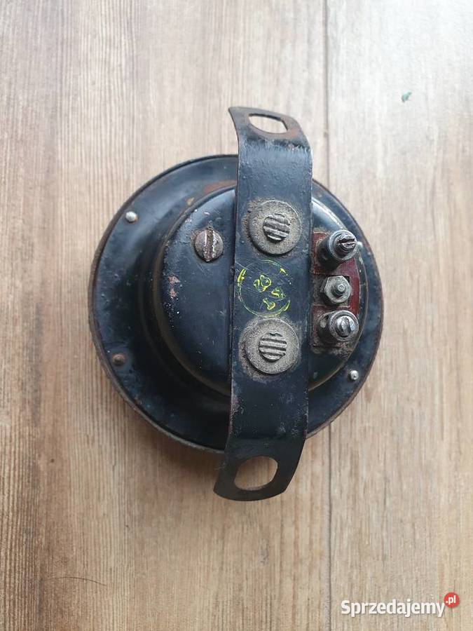 Klakson sygnal Wsk mo6 b1 64 dwuramowka 1969 Zamość