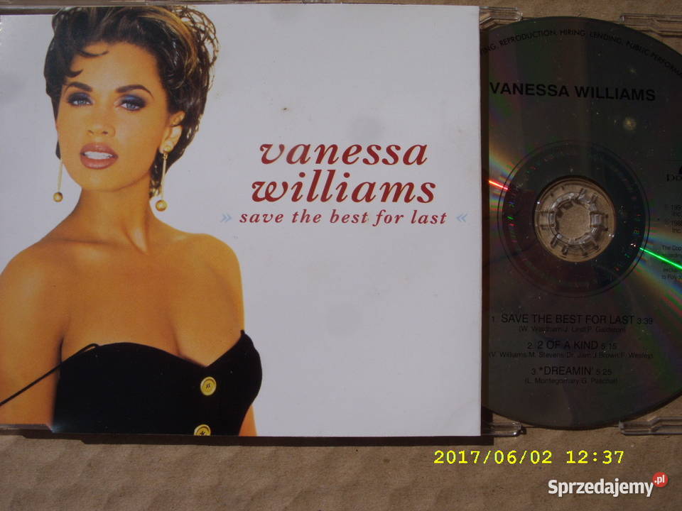 POP CD VANESSA VILLIAMS 2 plyty single Wołów