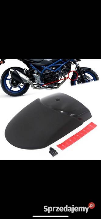 Przedłużenie błotnika przedniego Suzuki SV 650 Ruda Śląska sprzedam
