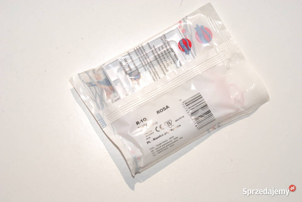 Ramka pojedyncza gniazdka ROSA BIAŁA R1Q Polmark Cieszyn sprzedam