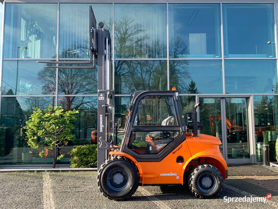 Terenowy wózek widłowy Lonking 4x4 LG30DT Wózki widłowe małopolskie