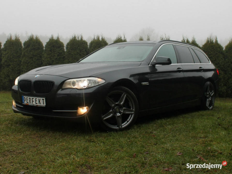 BMW 520 F10 F11 20 D 184 Automat BIXENON Skóra isofix pomorskie Zielenin