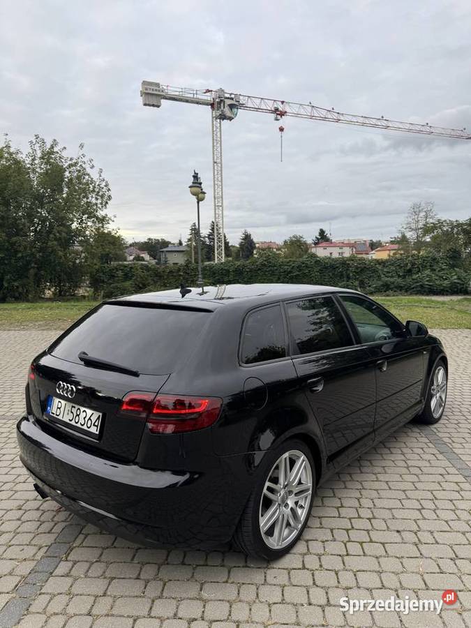Audi A3 8P Sline Sportback 19 TDI 2009 światła przeciwmgielne Motoryzacja Biała Podlaska sprzedam