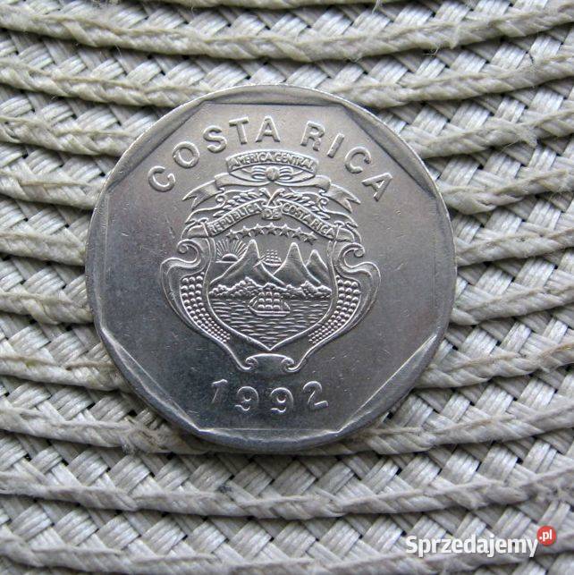 Kostaryka 10 Colones 1992r Kalisz